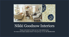 Desktop Screenshot of nikkigoodnowinteriors.com