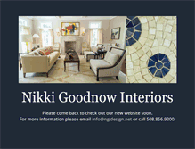 Tablet Screenshot of nikkigoodnowinteriors.com